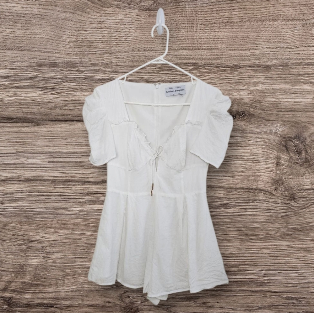Finders Keepers White Romper
